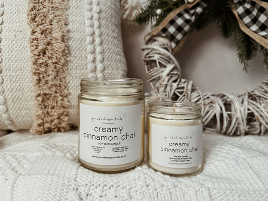 Creamy Cinnamon Chai Soy Candle